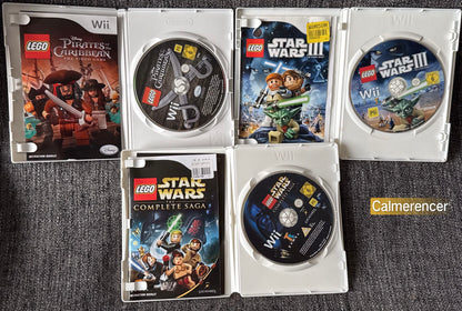 3x Lego Game Bundle -  Nintendo Wii game