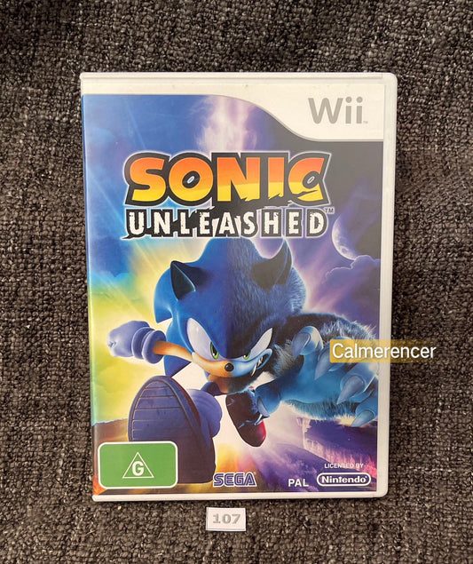 Sonic Unleashed - Nintendo Wii game