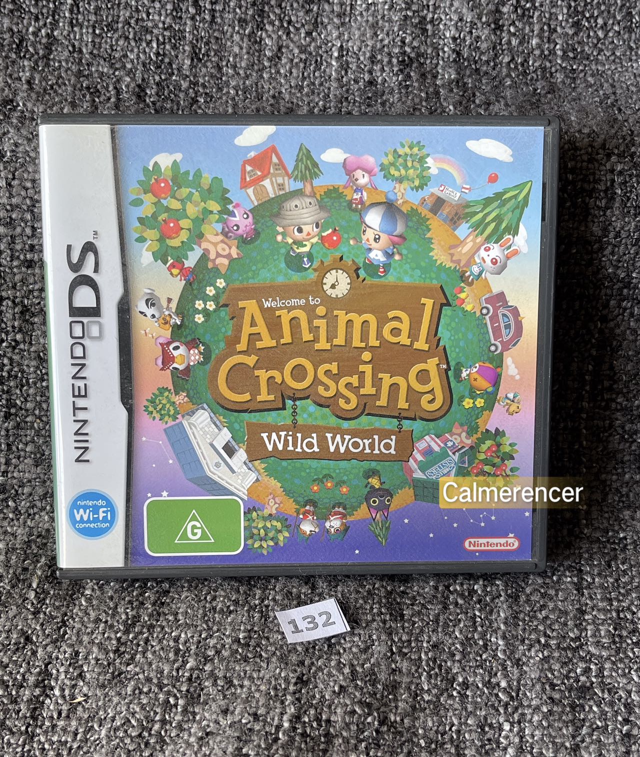 Animal Crossing Wild World Game Nintendo DS