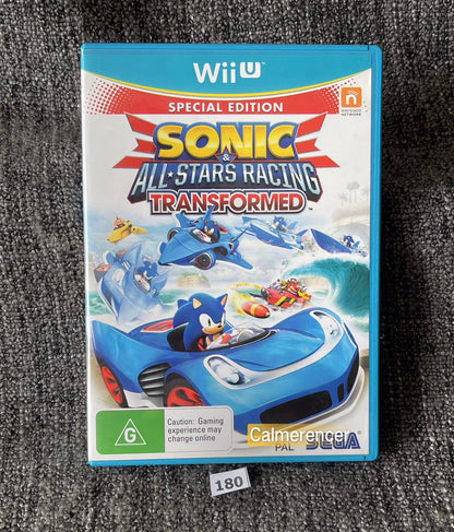 Sonic All Stars Racing Transformed - Nintendo Wii U Game