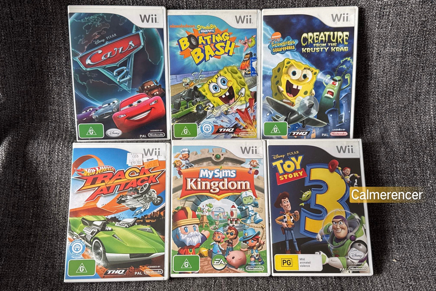 6x Kids Games Bundle-  Nintendo Wii