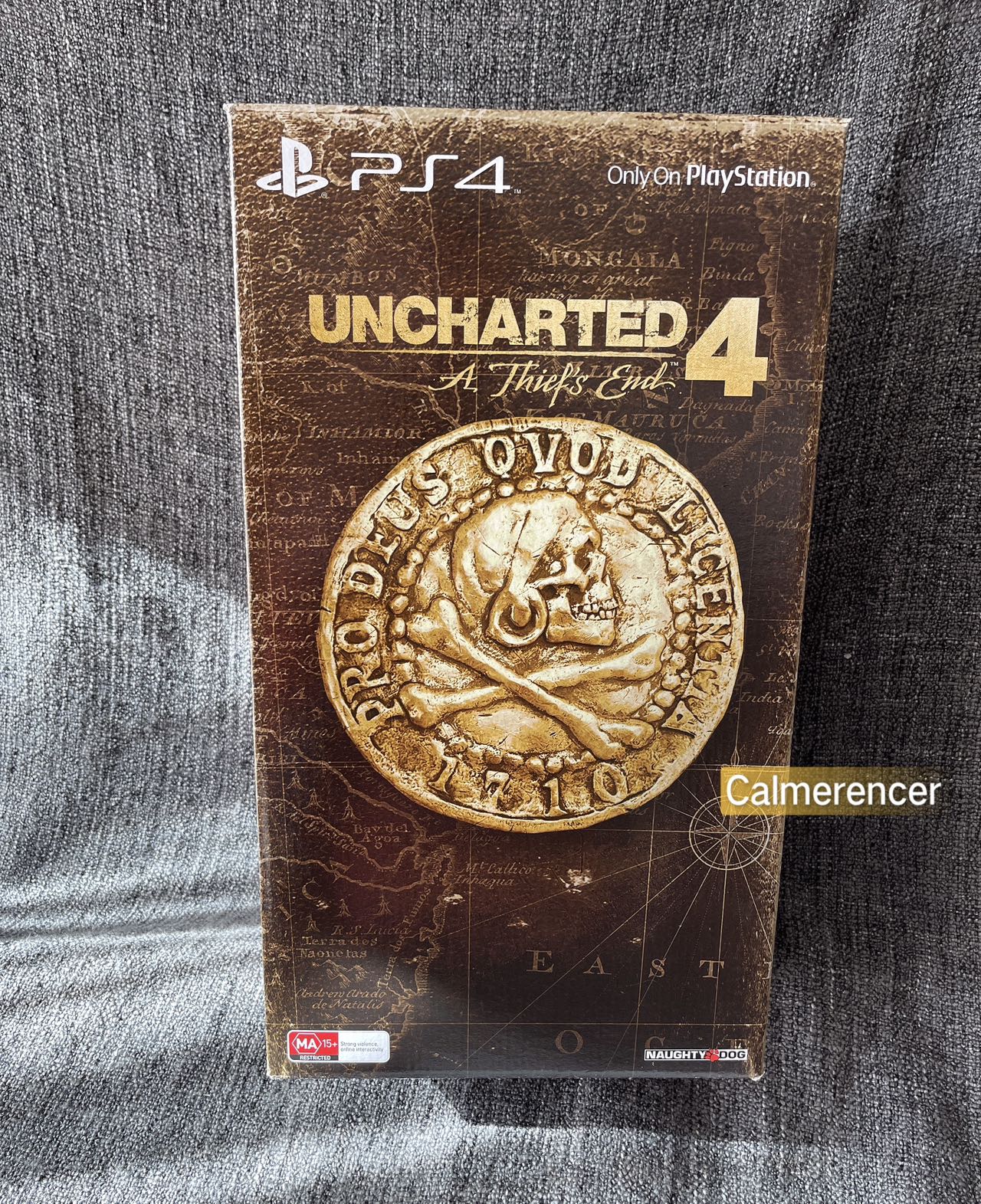 Uncharted 4 - A Thiefs End Limited edition box set - Sony Playstation 4 - Pal Version  (Sealed game)