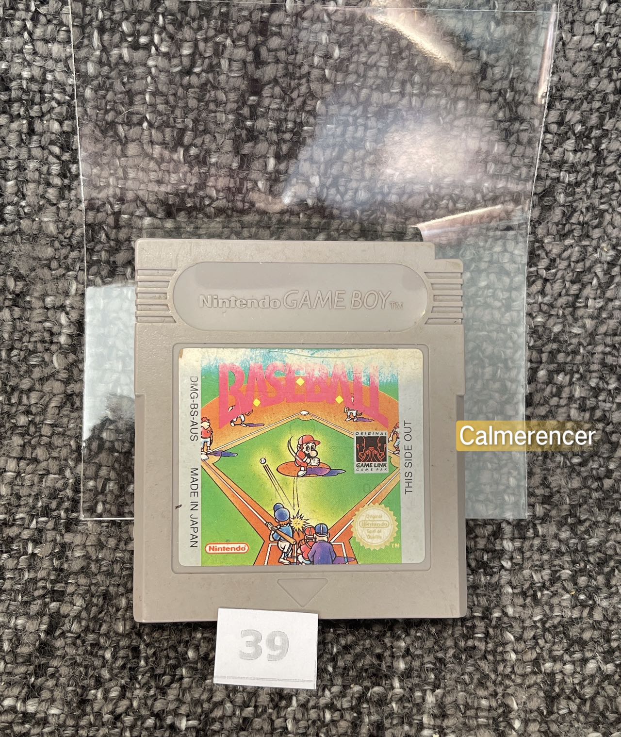 Baseball (Mario) Game - Nintendo Gameboy