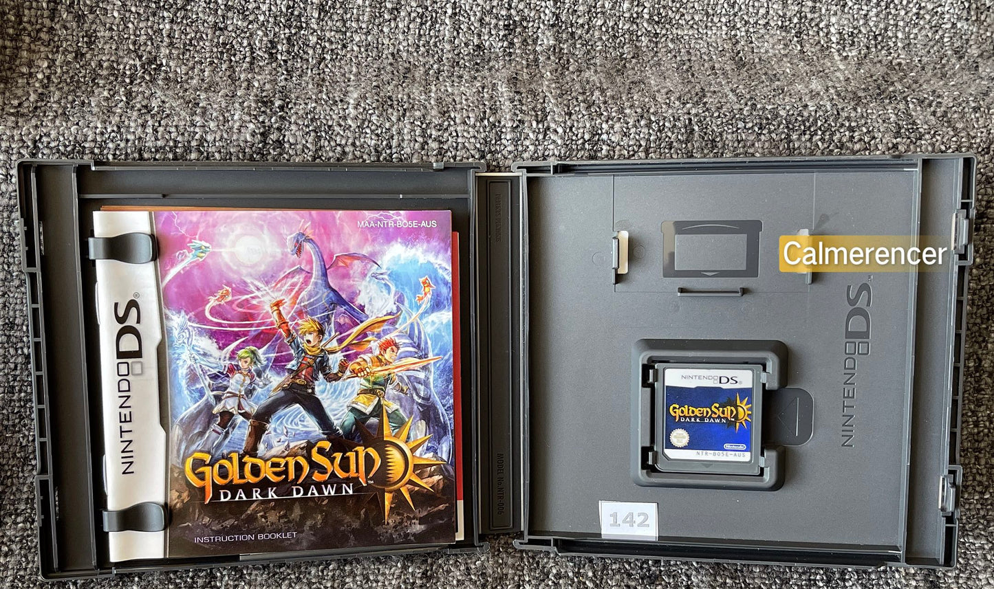 Golden Sun Dark Dawn Game Nintendo DS - Pal