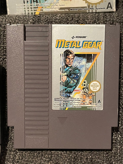 Metal Gear Game - Nes - Nintendo / Entertainment System - Pal Version