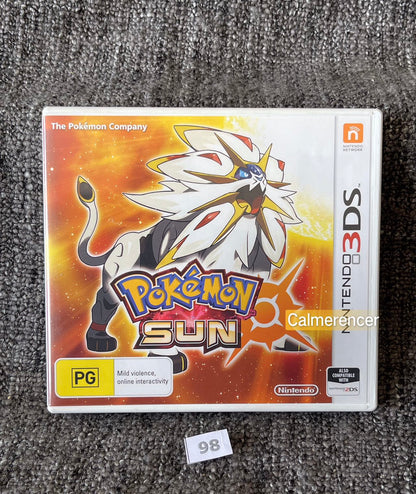 Pokemon Sun Game Nintendo 3DS