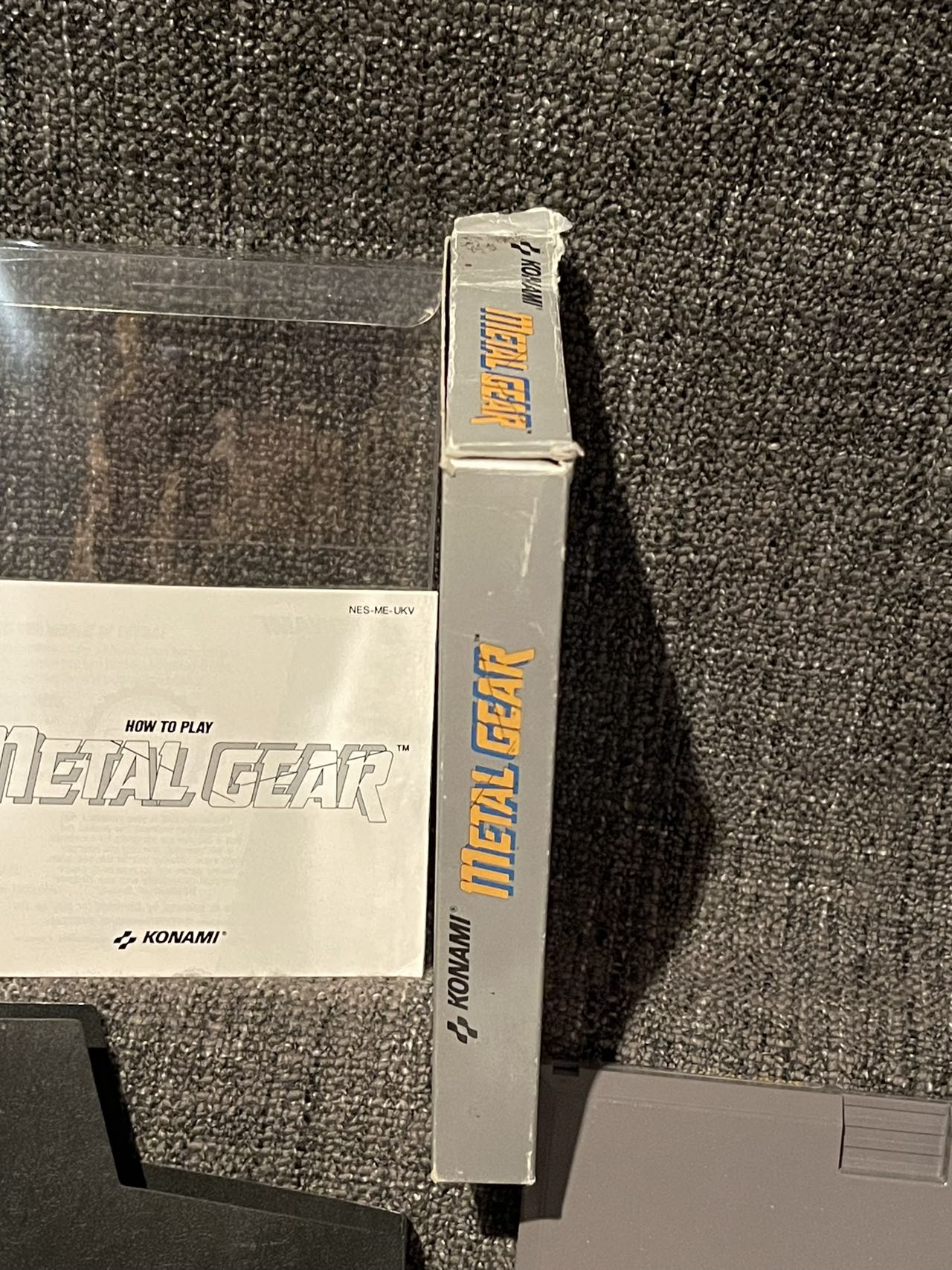 Metal Gear Game - Nes - Nintendo / Entertainment System - Pal Version