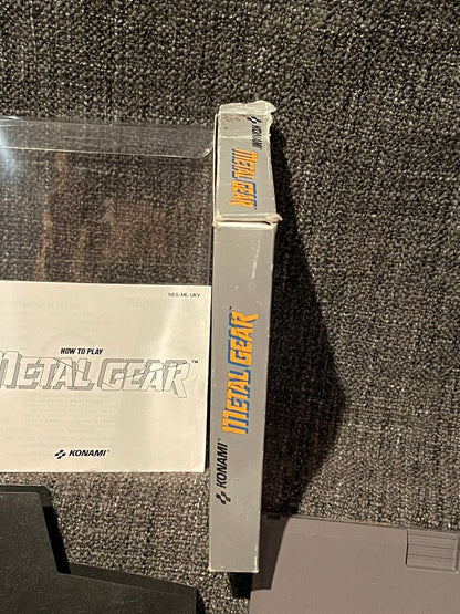 Metal Gear Game - Nes - Nintendo / Entertainment System - Pal Version