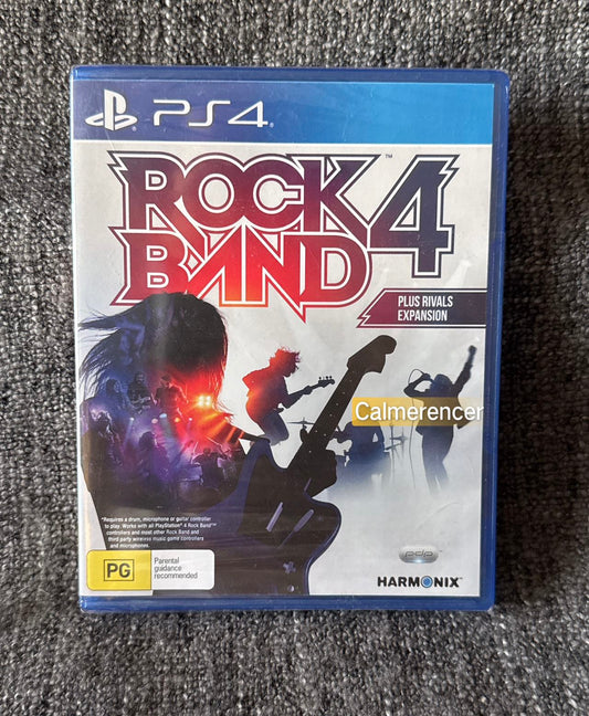 Brand New & Sealed Rock Band 4 Sony Playstation 4 (PS4) Game