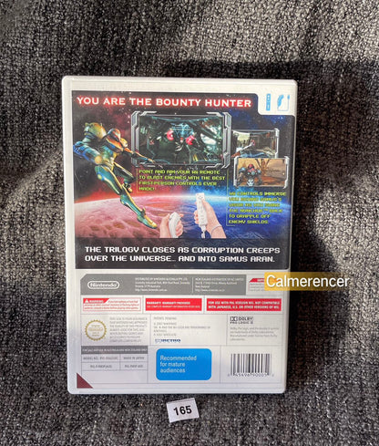 Metroid Prime 3 Corruption - Nintendo Wii game