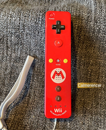 Mario Limited Edition Nintendo  Wii Controller - Genuine