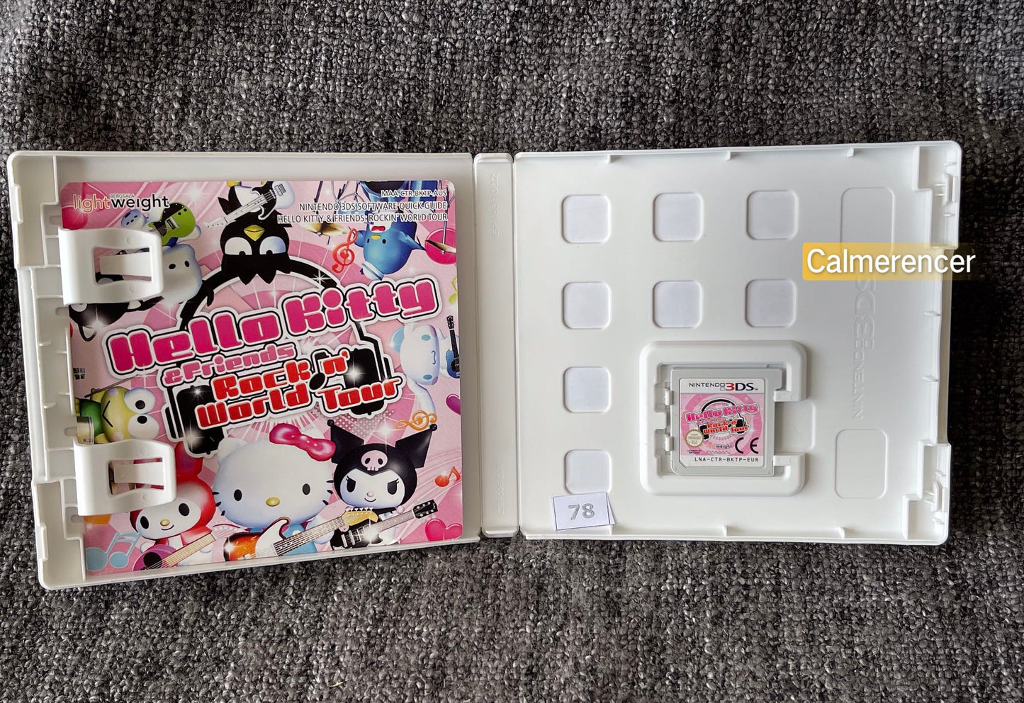 Hello Kitty & Friends Rock N World Tour Game Nintendo 3DS