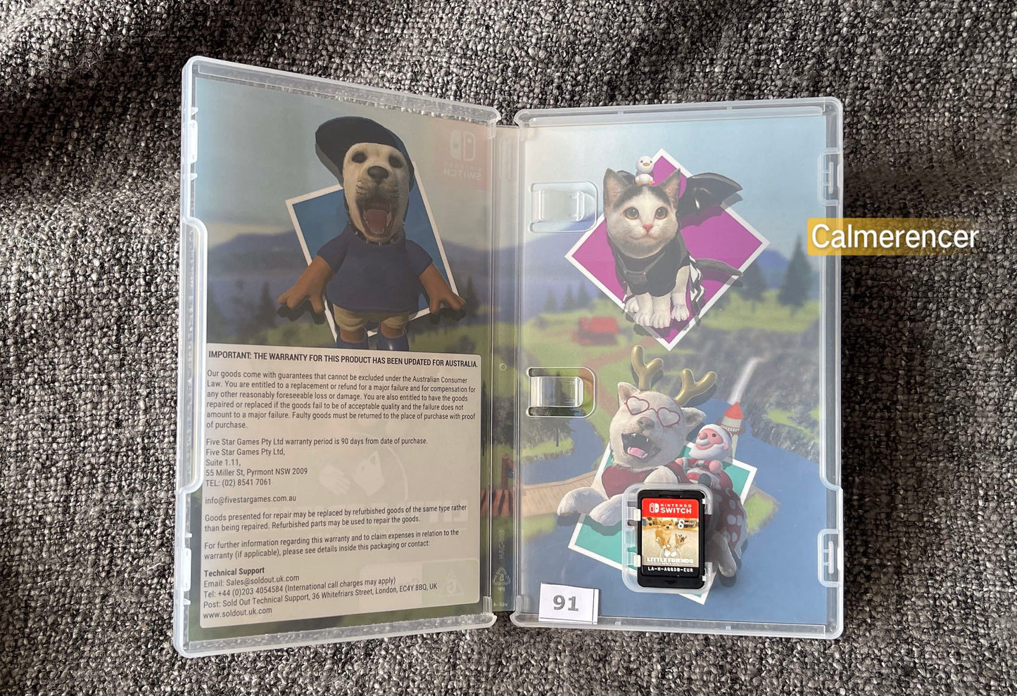 Little Friends Dogs And Cats Game - Nintendo Switch