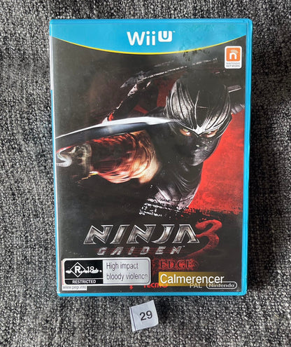 Ninja Gaiden 3 Razors Edge - Nintendo Wii U Game