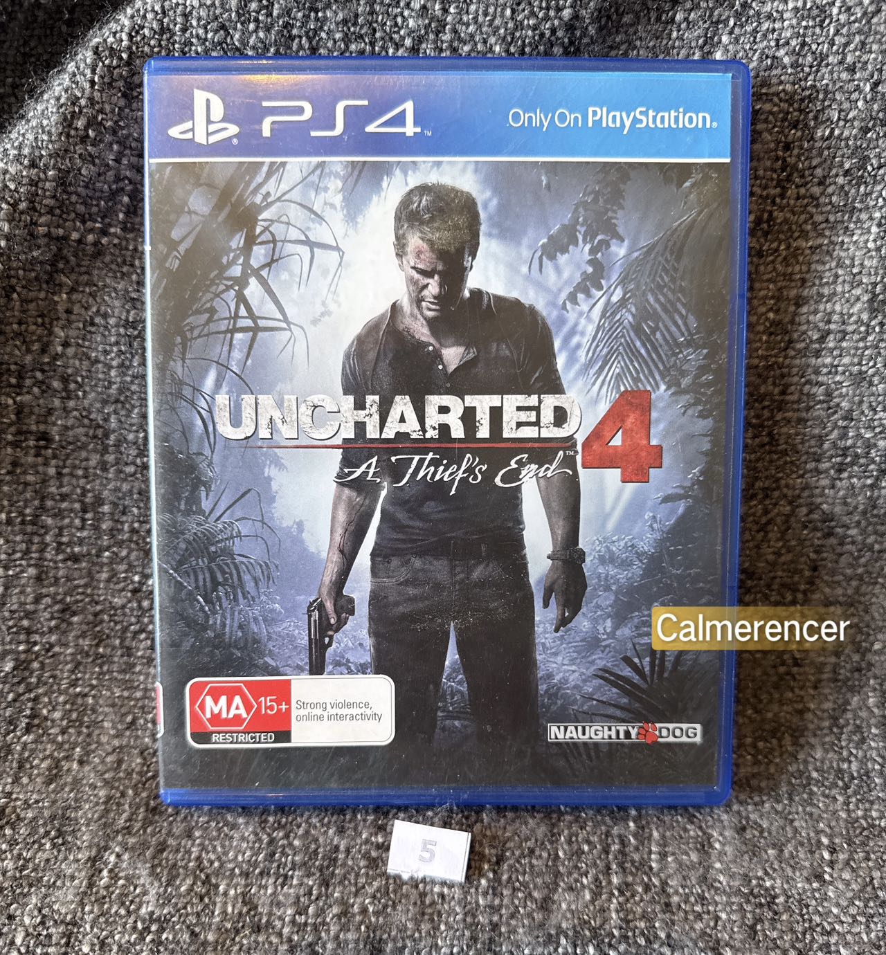 Uncharted 4 A Thiefs End Sony Playstation 4 (PS4) Game