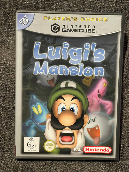 Luigi's Mansion Game - Nintendo Gamecube - Pal Version