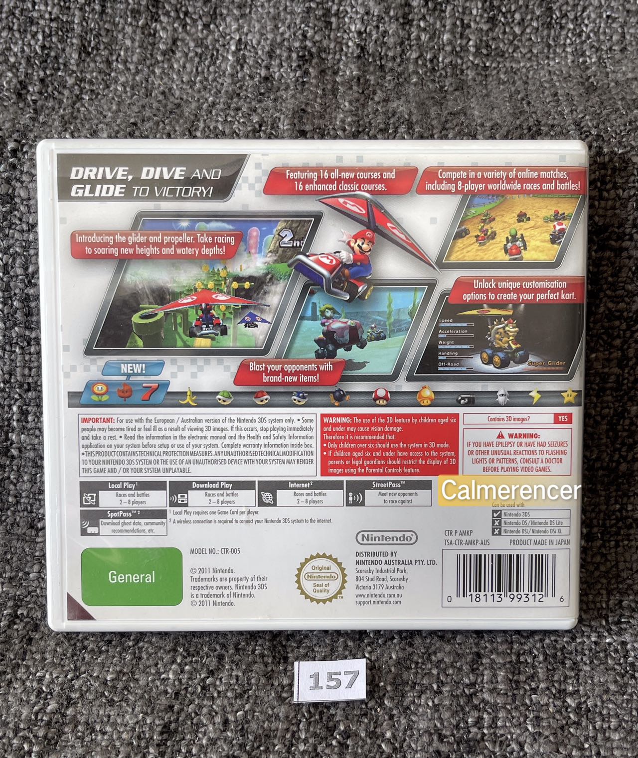 Mario Kart 7 Game Nintendo 3DS