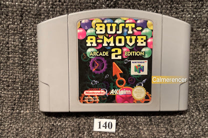 Bust a Move 2 Arcade Edition - Nintendo 64 / N64 - Pal Version