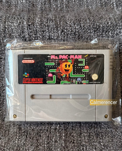 MS. Pac - Man - Super Nintendo (Snes) Game