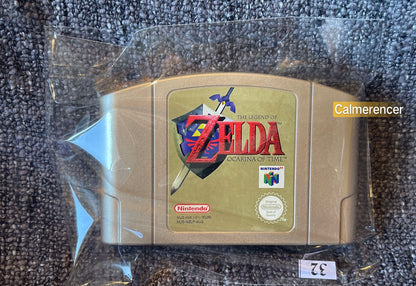 Zelda Ocarina of Time - Nintendo 64 / N64 - Pal Version