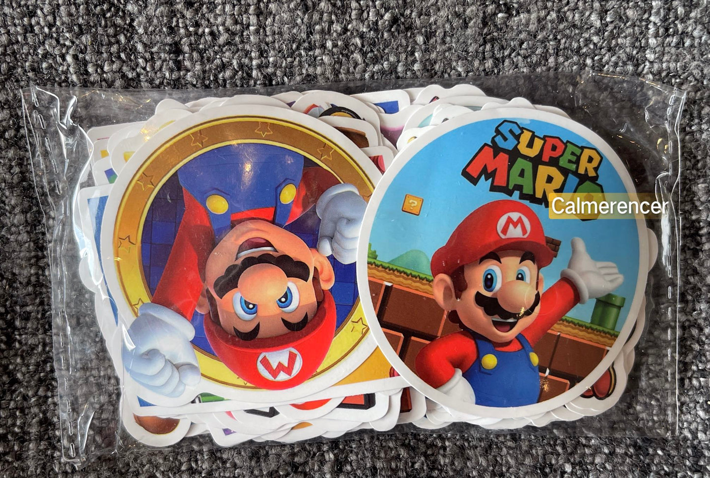 Mario Stickers 100x Pieces