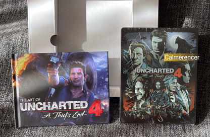 Uncharted 4 - A Thiefs End Limited edition box set - Sony Playstation 4 - Pal Version  (Sealed game)