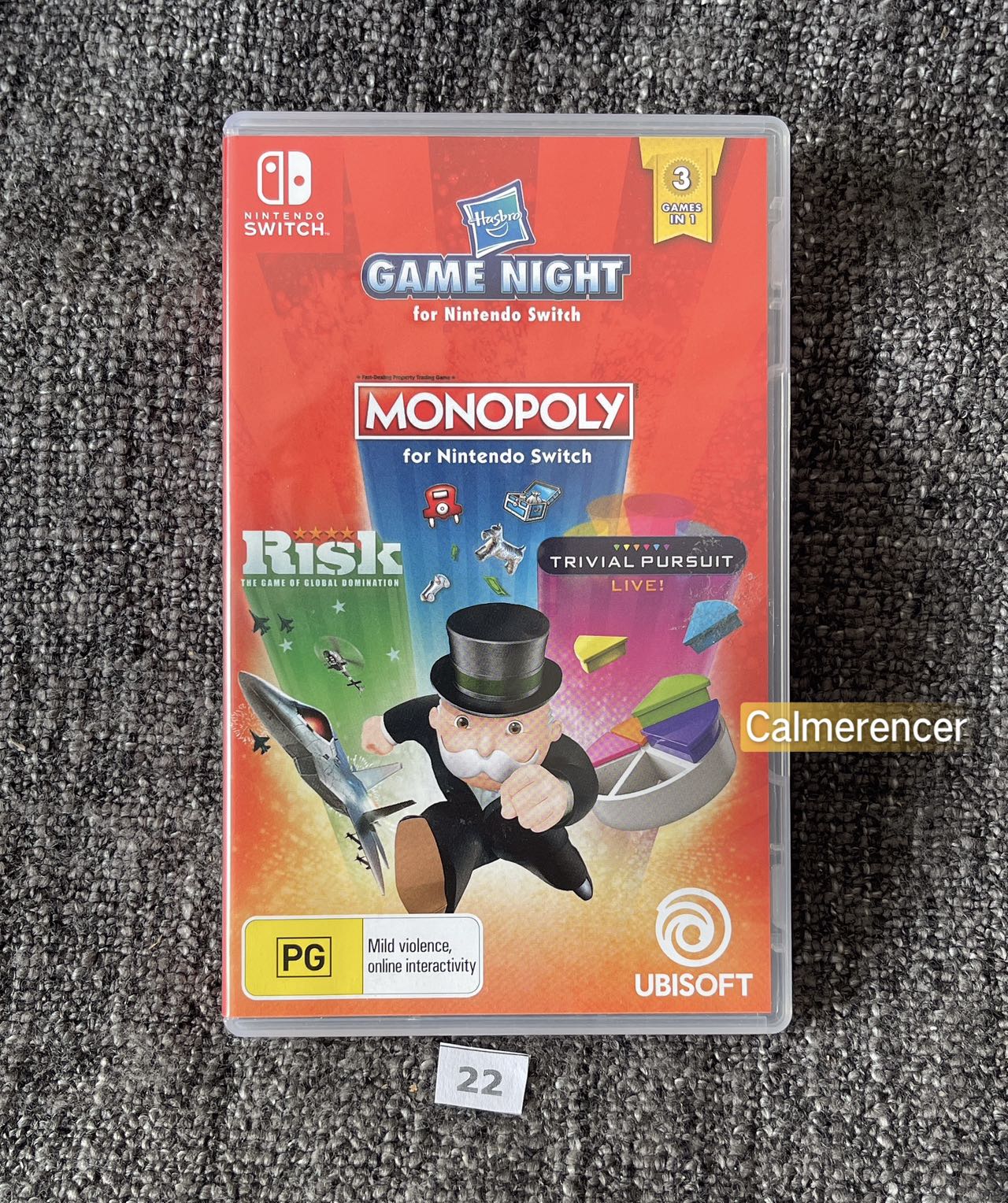 Game Night (Monopoly, Risk & Trivial Pursuit) Game - Nintendo Switch