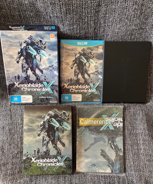 Xenoblade Chronicles X Limited Edition box set Like new - Nintendo Wii U Game