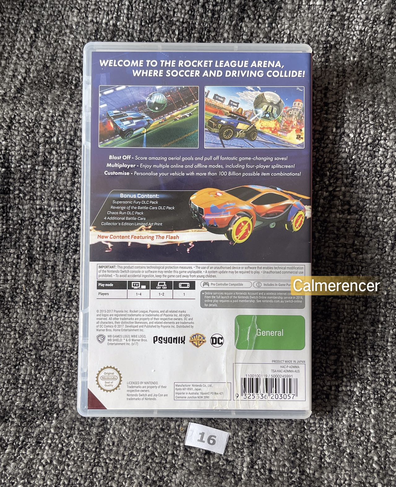 Rocket League Collectors Edition Game - Nintendo Switch