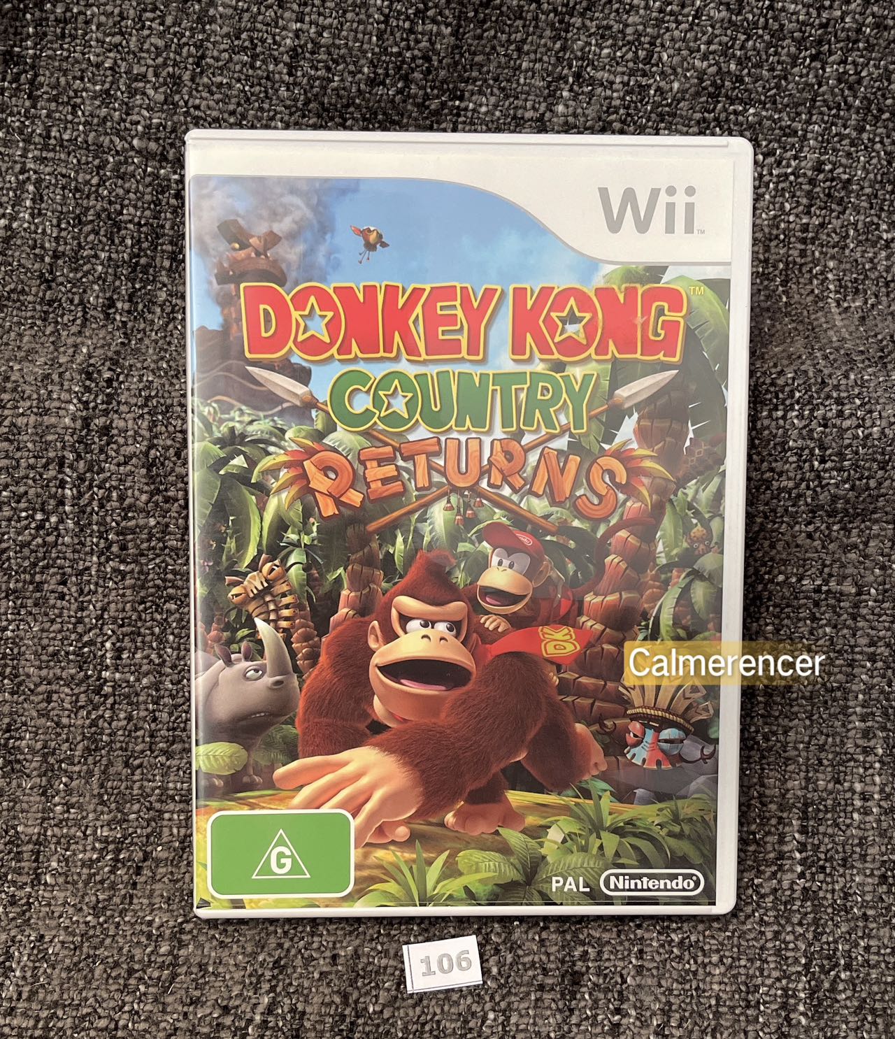 Donkey Kong Country Returns - Nintendo Wii game