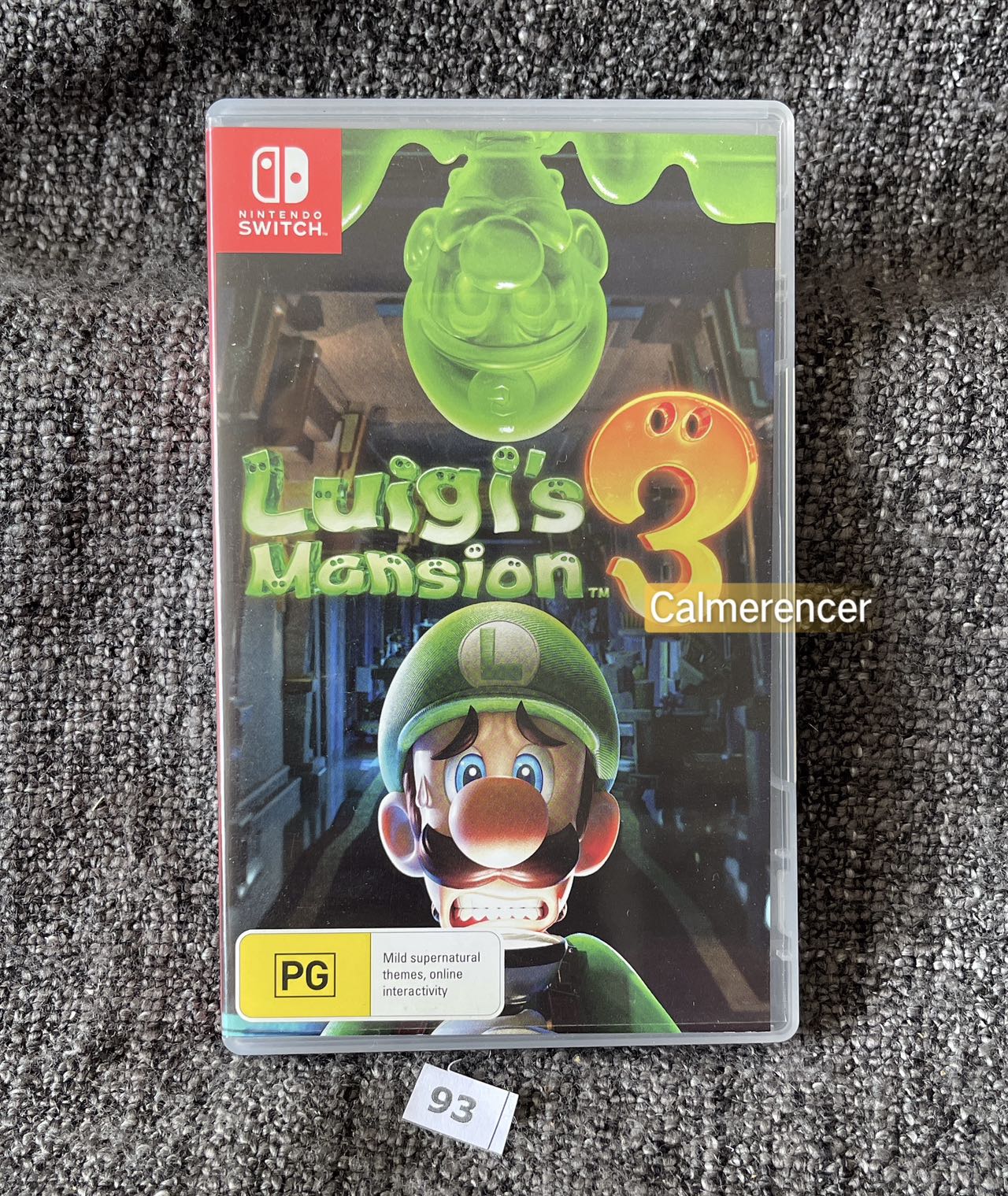 Luigis Mansion 3 Game - Nintendo Switch