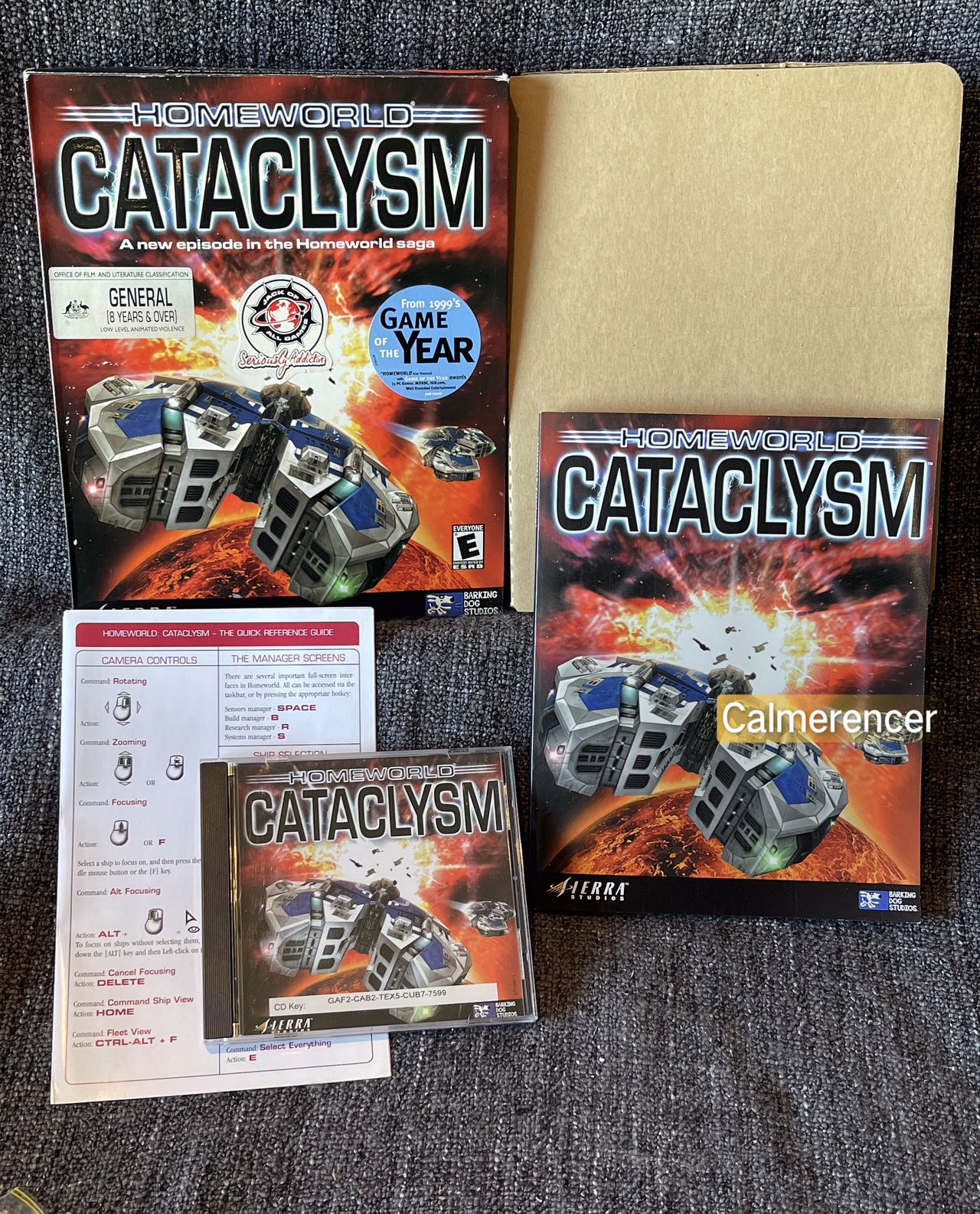 Cataclysm Game - PC - CD ROM - Big Box