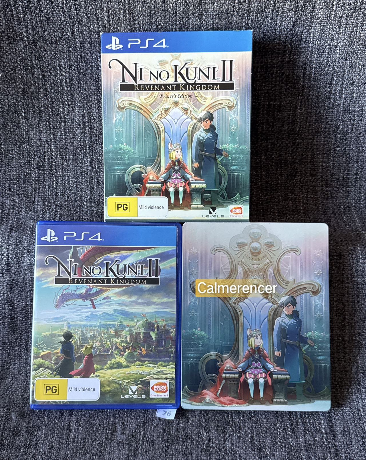 Ni No Kuni II 2 Revenant Kingdom Prince’s Edition Sony Playstation 4 (PS4) Game