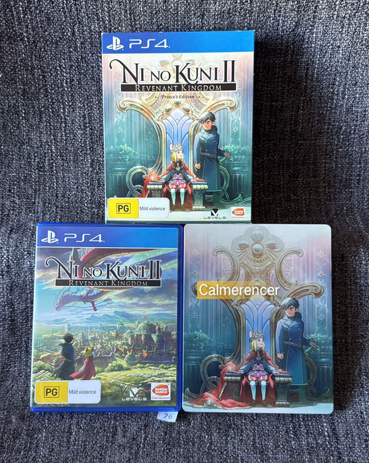 Ni No Kuni II 2 Revenant Kingdom Prince’s Edition Sony Playstation 4 (PS4) Game