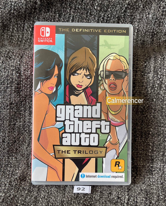 Grand Theft Auto The Trilogy Game - Nintendo Switch