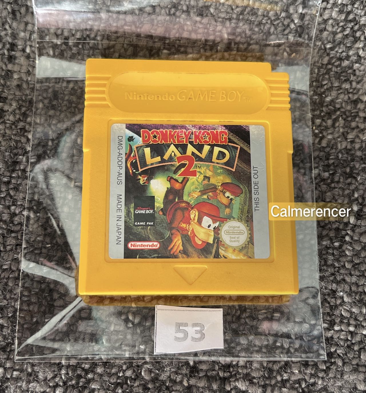 Donkey Kong Land 2 Game - Nintendo Gameboy