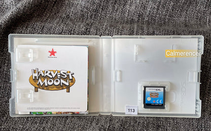 Harvest Moon Grand Bazaar Game Nintendo DS - Pal Aus with Cards - Rare