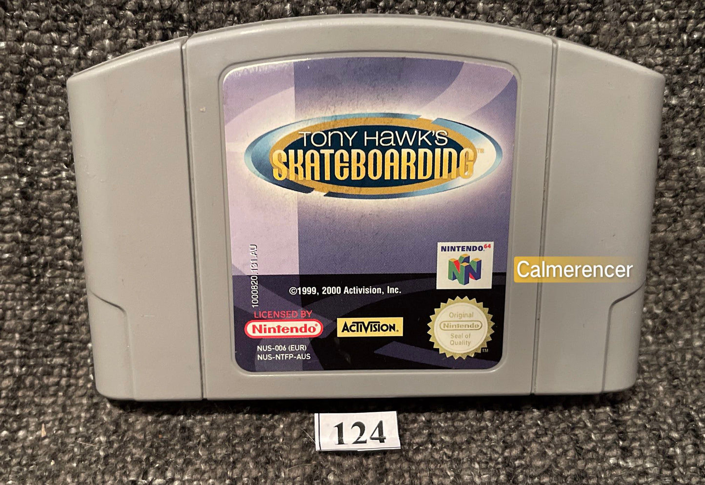 Tony Hawk Skateboarding - Nintendo 64 / N64 - Pal Version