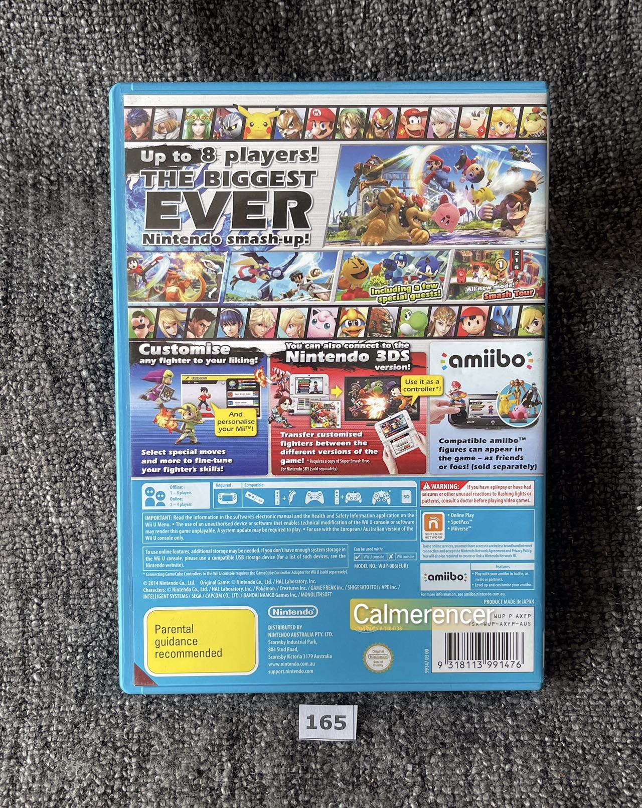 Super Smash Bros - Nintendo Wii U Game