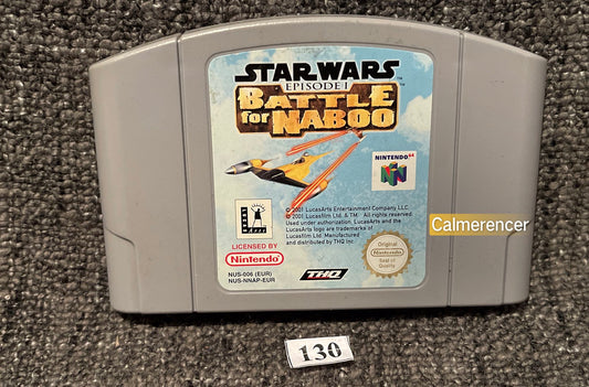 Star Wars Battle For Naboo - Nintendo 64 / N64 - Pal Version