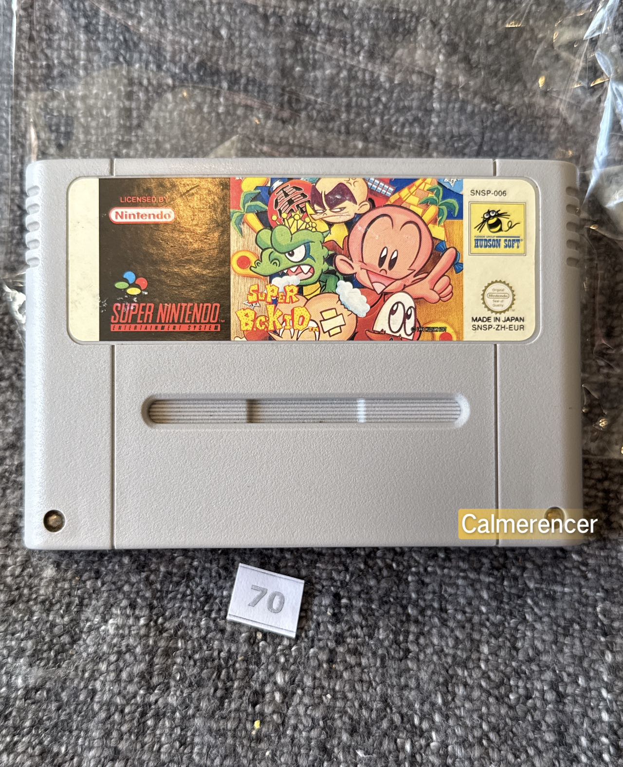 Super BC Kid - Super Nintendo (Snes)