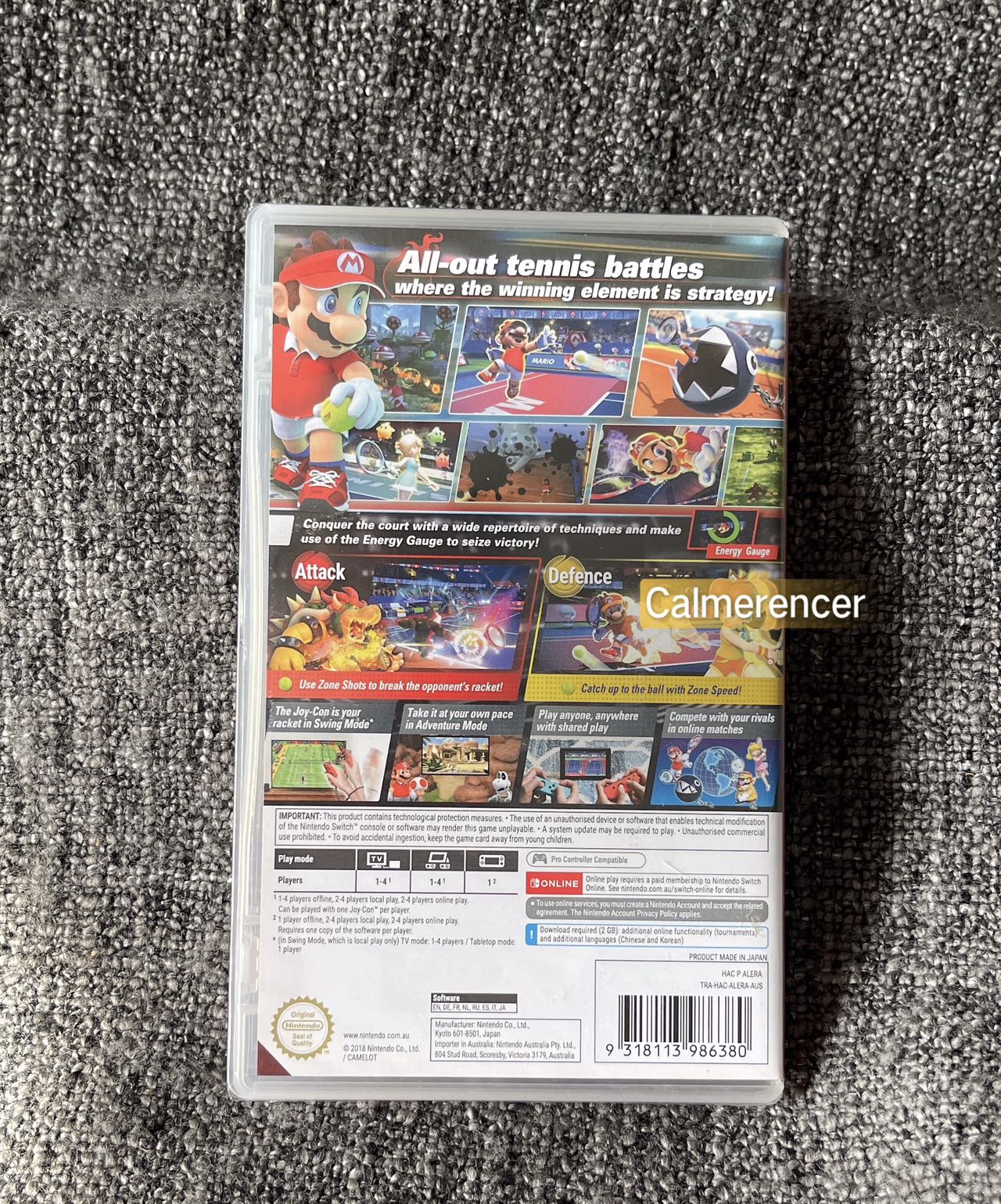 Brand New & Sealed Mario Tennis Aces Game - Nintendo Switch