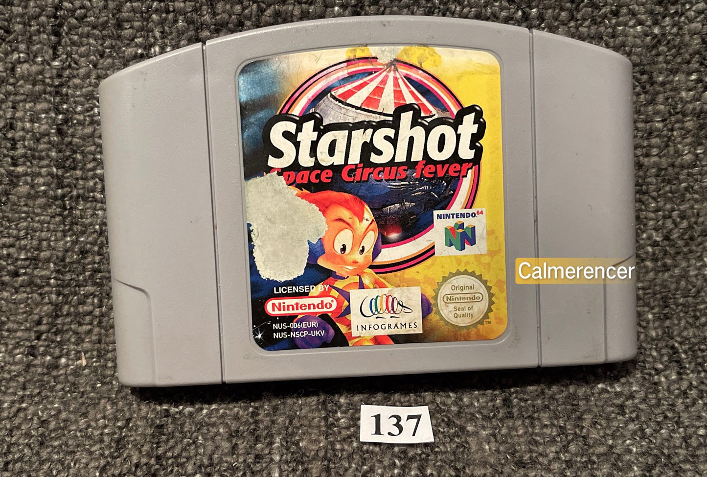 Starshot - Nintendo 64 / N64 - Pal Version