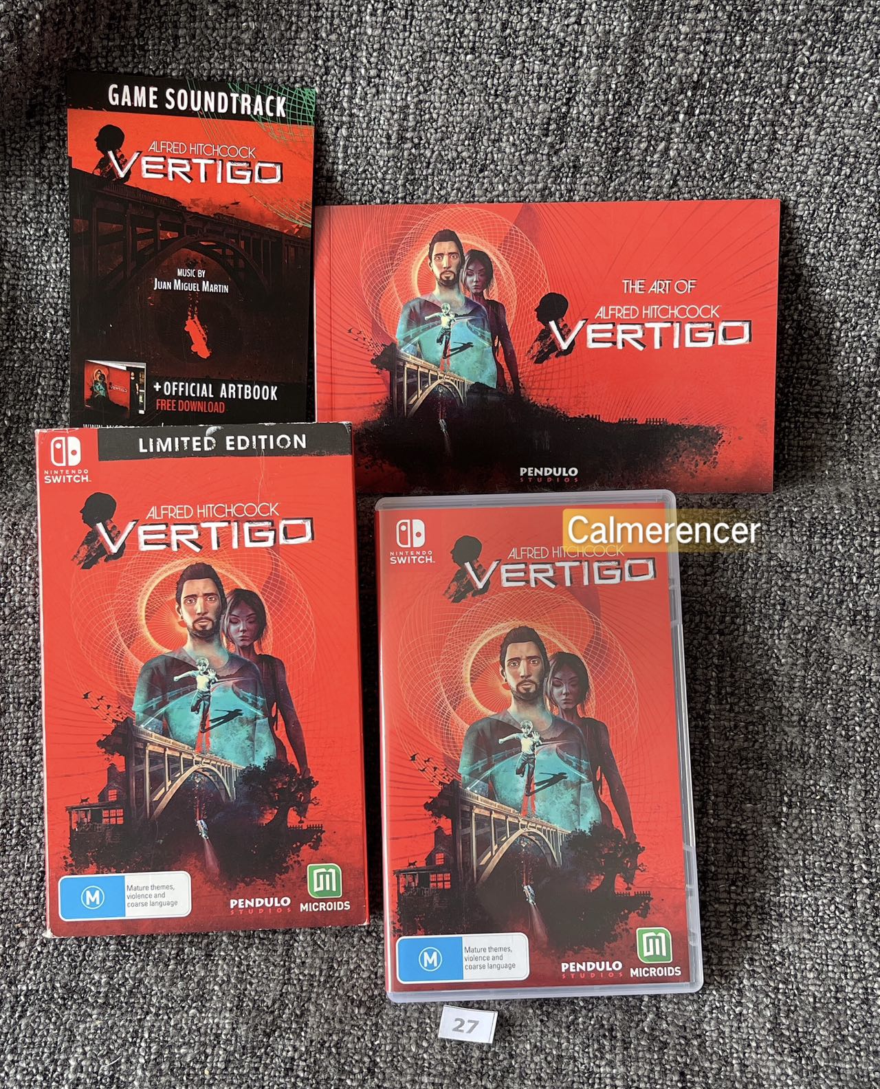 Alfred Hitchcock Vertigo Game - Nintendo Switch