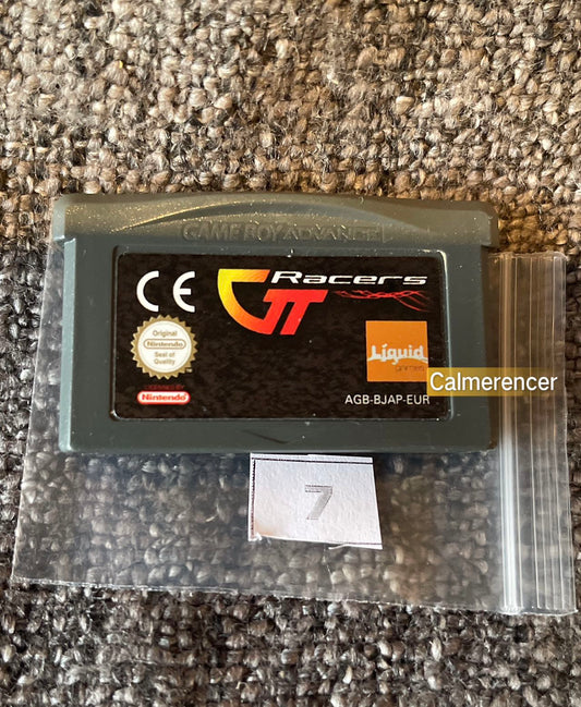 GT Racers Game -Nintendo Gameboy Advance Cart GBA - Pal Version