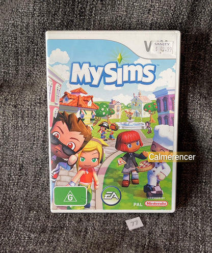 My Sims - Nintendo Wii game