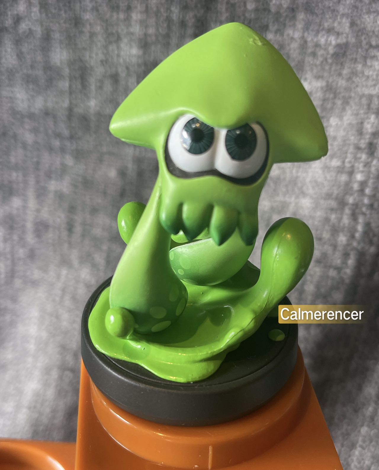 Splatoon Inkling squid Green Nintendo Amiibo