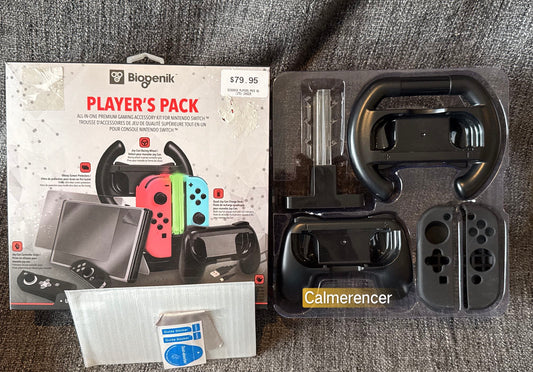 Accessories pack for Nintendo Switch in Like new condition