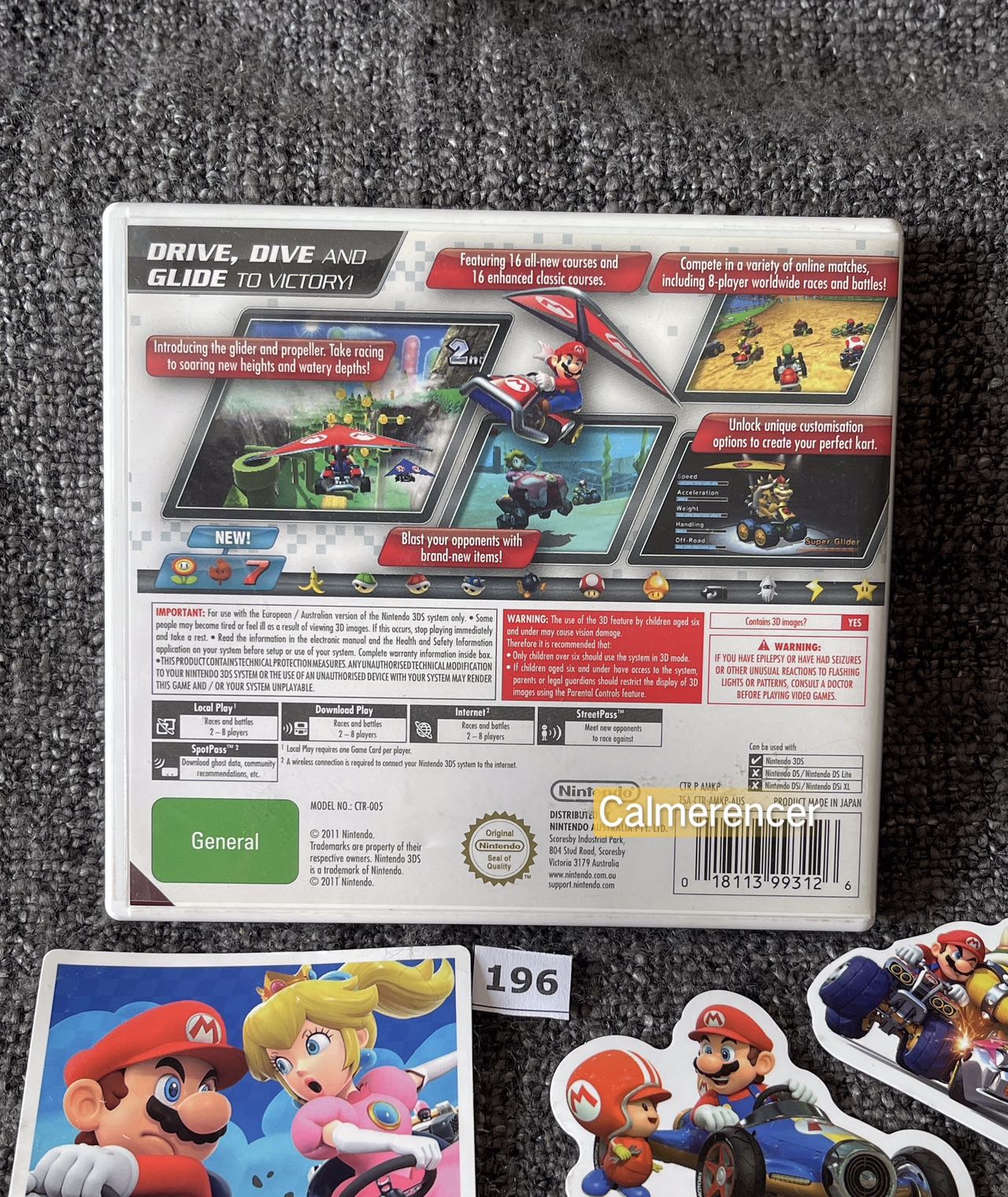 Mario Kart 7 Game Nintendo 3DS