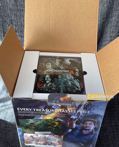 Uncharted 4 - A Thiefs End Limited edition box set - Sony Playstation 4 - Pal Version  (Sealed game)